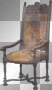 artemia transparent deco-furniture chair brown