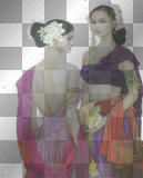 artemia transparent woman-women orient(al)-style design