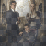 Rebekah (Claire Holt), Elijah (Daniel Gillies) and Klaus (Joseph Morgan in The Vampire Diaries and The Originals) [nermai]