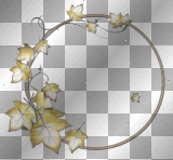 frame  round leaf Louise♥♥ 