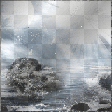 Animated background blue