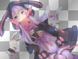 Pink anime girl