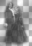 soave couple vintage gothic black white