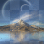 soave background fantasy water montain animated