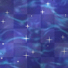 blue star water glitter bg
