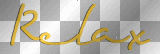Wingska relax text yellow