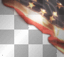 artemia transparent deco-corner-flag usa-america