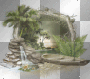 Fantasy summer spring island deco scrap EndlessImpressions