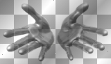 artemia transparent deco robot-hand(s)-silver SF-futuristic-fantasy