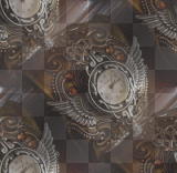 artemia bg-background deco-clock(s) steampunk-brown-silver