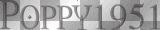 artemia text-texte my-name-tag-poppy1951(grey)