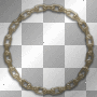 artemia transparent deco chain-circle-gold