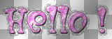 hello pink rose coucou funny text