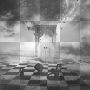 soave background gothic surreal door floor fantasy black white transparent