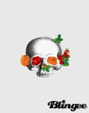rose skull