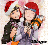 hinata y naruto navidad 1