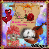 *♫-♥ Les Mots en folie ♥-♫ *Anniversaire Robpicrazy*