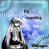 es mentira