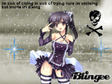 anime girl im sick of crying