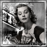 Vintage Woman in Black and White