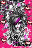 emo stylish girl