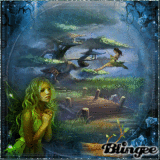Dream globe....fairies landscape