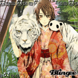 A brave and rare heart, like the one of the white tiger (Hong Kong)