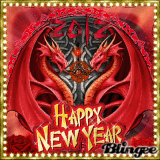 Happy New Year - Chinese Dragon