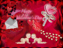 Kiss Kiss - Happy Twin Babies Valentine