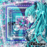 Miku Hatsune en mode "j'aime la danse"