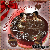 I wish you lot chocolate kisses