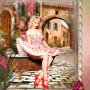 ...vintage flowers dressing
