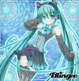 Miku Blue anime  engelkagome1