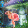 First Place for "Vintage and Fantasy blingee" contest in Vintage and Fantasy group