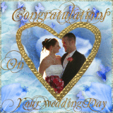 Congrautations On Your Wedding Day Ange & Justin