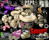 Smurfs are Gangstas