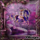 Horse Pink Purple 2012