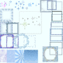 Blue, silver, frames (Blue 13) Blue, silver, frames (Blue 13)