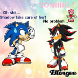Shadow and Sonic ANTI AMY ROSE
