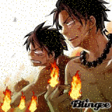 Ruffy and Ace