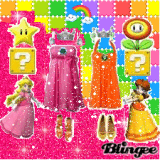 Peach and Daisy ??????????????