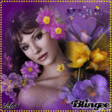 Purple & Yellow Spring Beauty