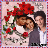 Shahrukh Khan And Madhuri Dixit
