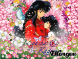 Inu and Kag in the Flowers...