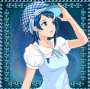 Azure Anime Girl