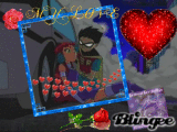 MY LOVE, ROBIN Y STARFIRE