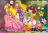 Peach,Daisy,Zelda,&,Toadette