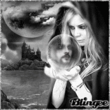 Black and White Gothic Fantasy