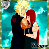 Mom Kushina Uzumaki Dad Minato Namikaze & Son Naruto Uzumaki