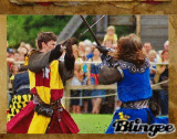 clashing knights